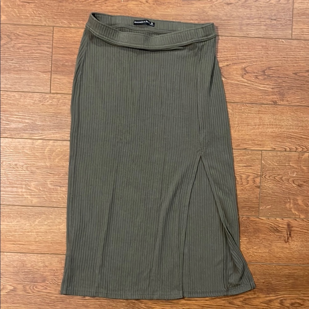 Abercrombie Olive Green Women's Skirt